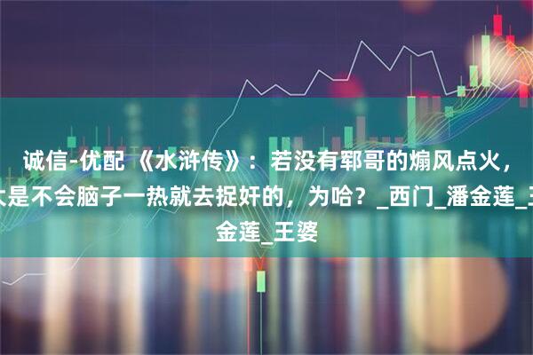 誠信-優(yōu)配 《水滸傳》：若沒有鄆哥的煽風(fēng)點火，武大是不會腦子一熱就去捉奸的，為哈？_西門_潘金蓮_王婆