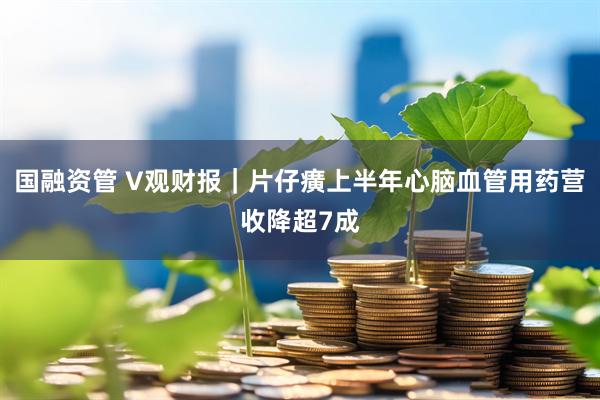 國(guó)融資管 V觀財(cái)報(bào)｜片仔癀上半年心腦血管用藥營(yíng)收降超7成