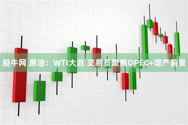 股牛網(wǎng) 原油:WTI大跌 交易員聚焦OPEC+增產(chǎn)前景